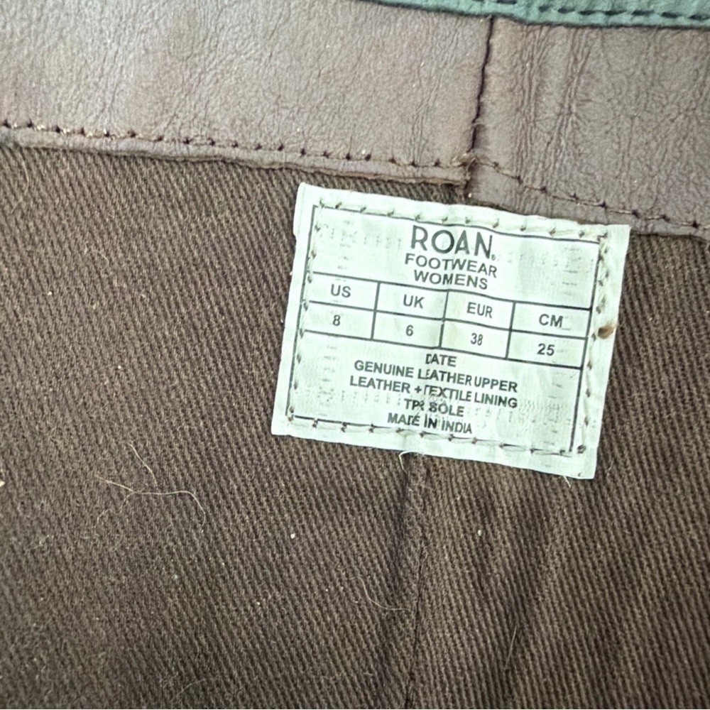 Roan By Bed Stu Date Grey Napa White Tall Leather Boot Women's Size 8 - Picture 7 of 12